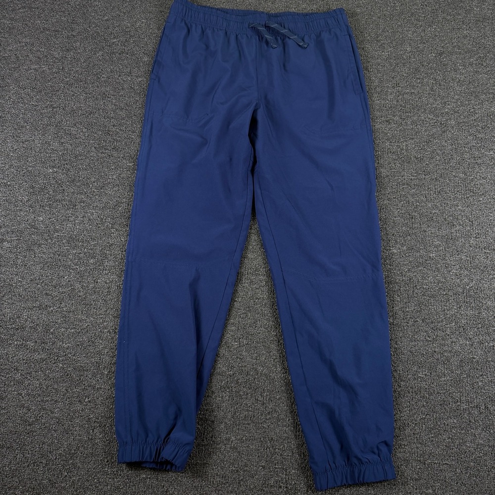 Athletic Works Joggers Boys XL 14-16 Husky DriWorks Navy Blue EUC